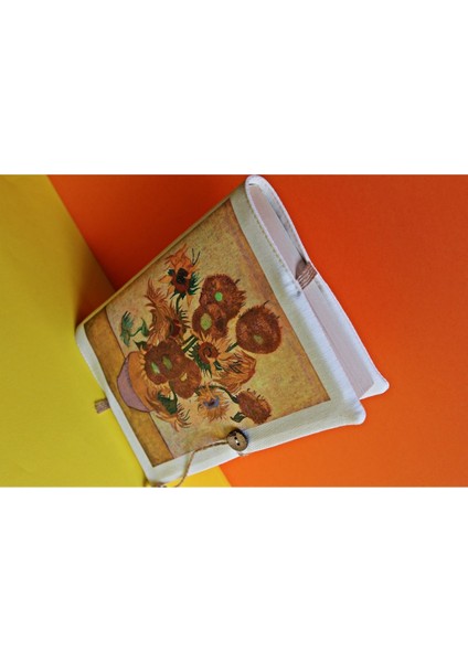Kitap Kılıfı - Van Gogh Vazoda Ayçiçekleri fiyatları