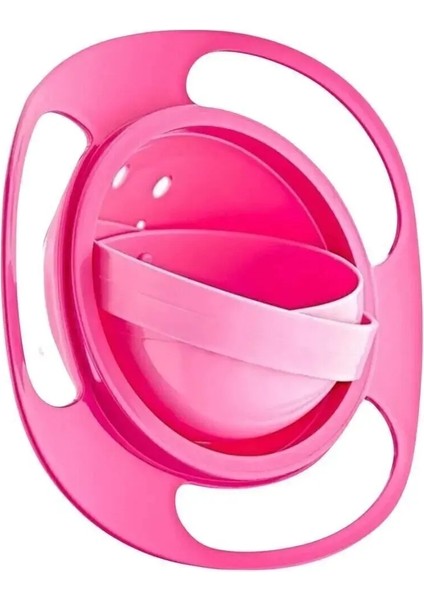 Pembe Dökülmeyen Mama Tabağı Evrensel 360 Derece Dönen Yemek Kabı Tabak Anne Bebek Oyuncak fiyatları