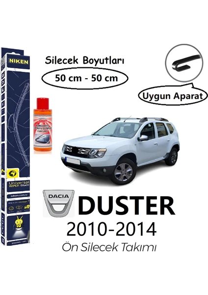 Dacıa Duster Ön Silecek Takımı (2010-2014) Hediye!!! Autokit Konsantre Cam Suyu