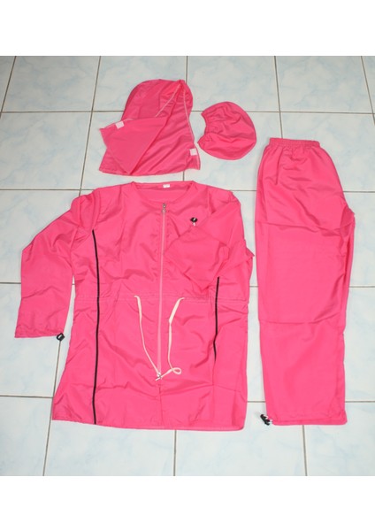 Tesettür Mayo rahat kalıp çabuk kuruyan 4 parça