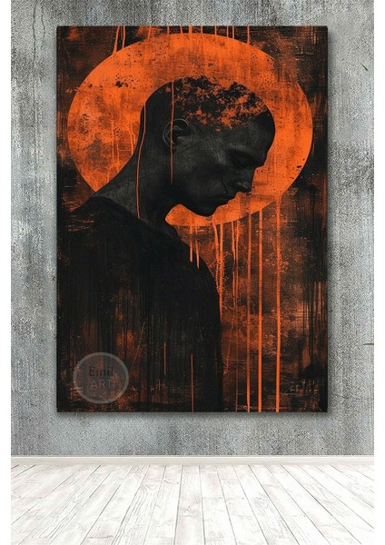Soyut Modern Insan Özel Tasarım Hd Kalite Kanvas Tablo