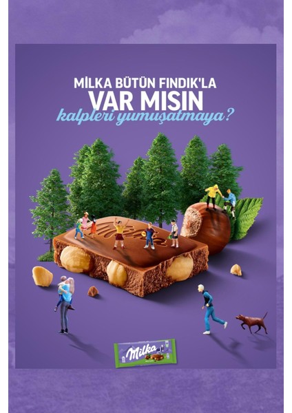 Whole Nut Bütün Fındıklı Tablet Çikolata 90 gr - 6 Adet