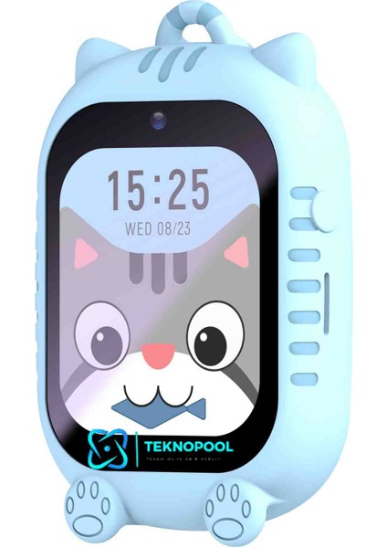 Tekno Pool Hx Kids 4g Max+ Btk Kayıtlı Sim Kartlı Akıllı Çocuk Saati