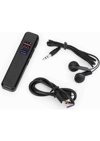 Profesyonel 32 gb Ses Kayıt Cihazı Röportaj Ders Kaydı MP3 Çalar