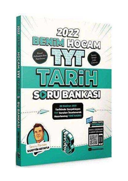 2022 Tyt Tarih Soru Bankası Benim Hocam Yayınları