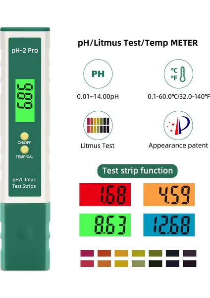 Topraksız Tarım Ölçüm Seti Pro Model ( Ph + Ec Metre )