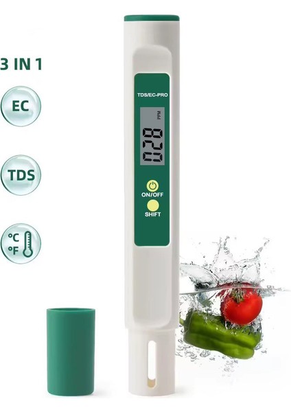 Topraksız Tarım Ölçüm Seti Pro Model ( Ph + Ec Metre )