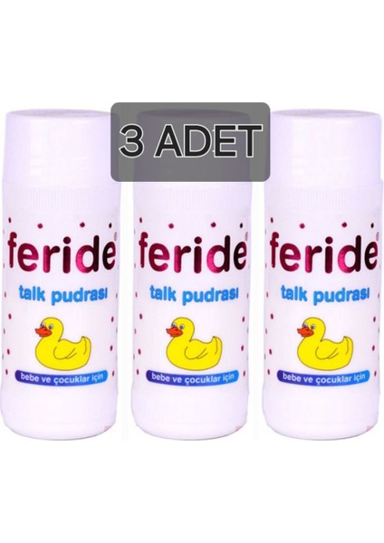 Talk Bebek Pudrası 3 Adet 75GR