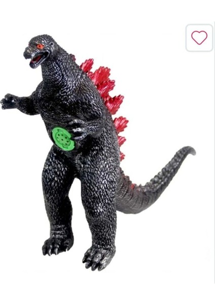 Sesli Godzilla Dinozor Figür Oyuncak Godzilla Sesli 16 cm Yükseklik 25 cm Genişlik