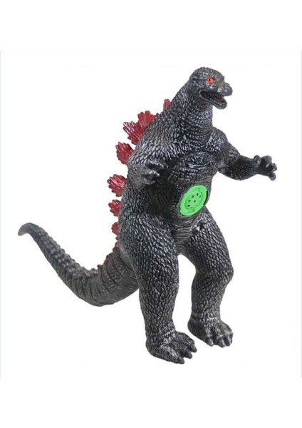 Sesli Godzilla Dinozor Figür Oyuncak Godzilla Sesli 16 cm Yükseklik 25 cm Genişlik