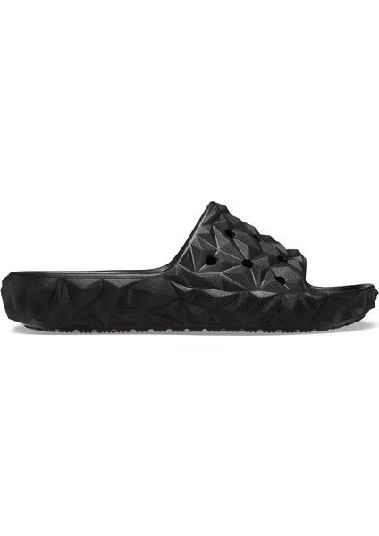 Classic Geometric Slide Unisex Terlik 209608-001 Black