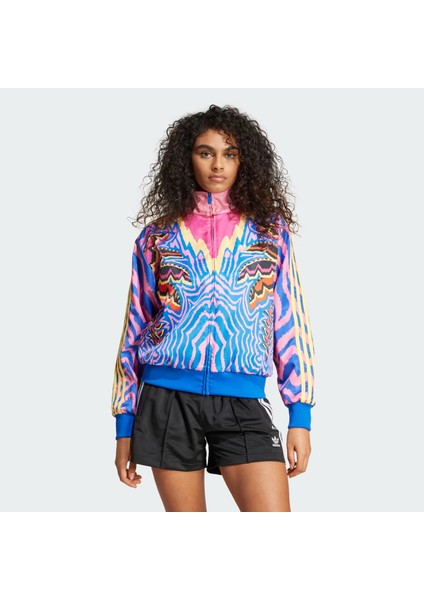 Adidas x Farm Rio Firebird Tt Kadın Sweatshirt