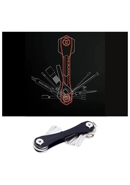 Pratik Akılllı Anahtarlık Anahtar Düzenleyici Aparat indirimleri