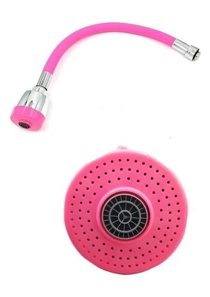 Oynar Başlıklı Tasarruflu Kubar Musluk Borusu ve Başlığı Pembe modelleri