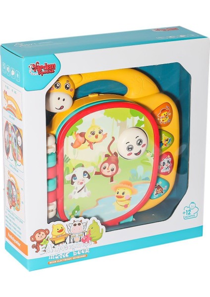 JLG-855-162A Işıklı ve Müzikli Zürafa Kitaplı -Vardem