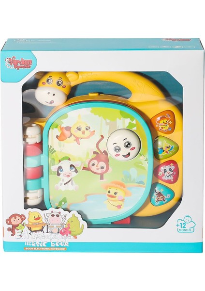 JLG-855-162A Işıklı ve Müzikli Zürafa Kitaplı -Vardem fiyatları