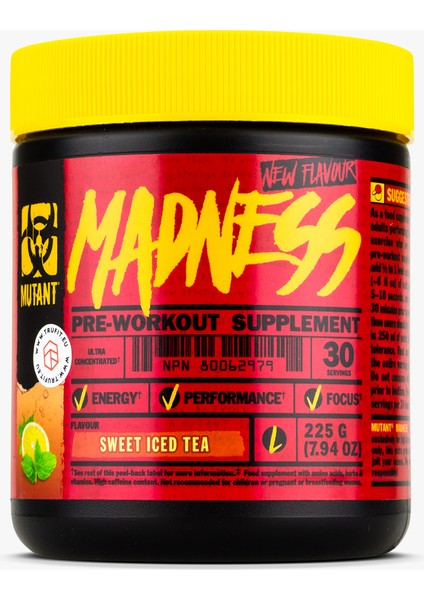 Madness Preworkout