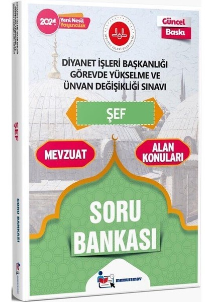 2024 Diyanet İşleri Başkanlığı GYS ve UDS Şef Soru Bankası