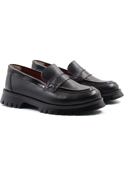 Fast Step Deri Kız Çocuk Casual Ayakkabı 006Xa0020