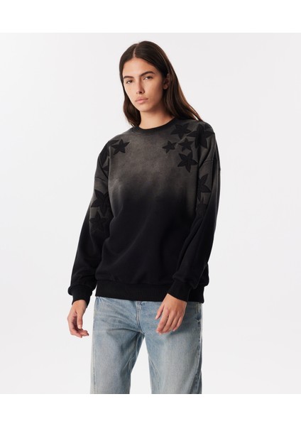 YILDIZ PATCH'Lİ SWEATSHIRT TW6240091021036