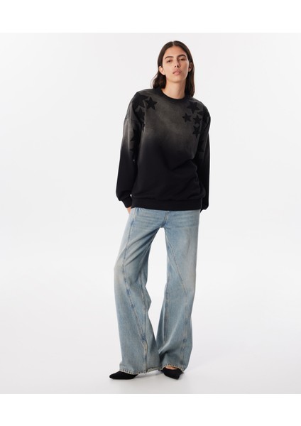 YILDIZ PATCH'Lİ SWEATSHIRT TW6240091021036