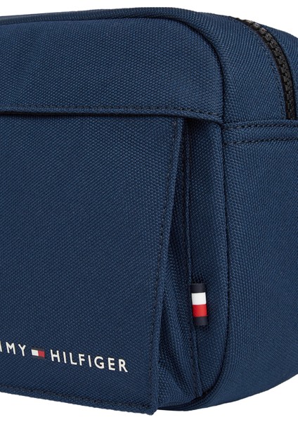 Tommy Hilfiger Lacivert Erkek Bel Çantası Th Element Crossbody