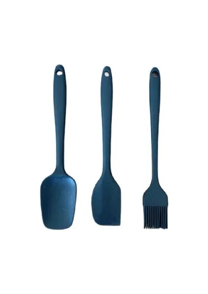 Silikon Spatula ve Fırça Seti
