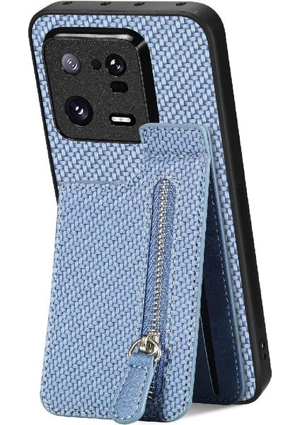Xiaomi 13 Pro Crad Yuvası Manyetik Araç Montaj Fermuar Standı Cüzdan (Yurt Dışından)