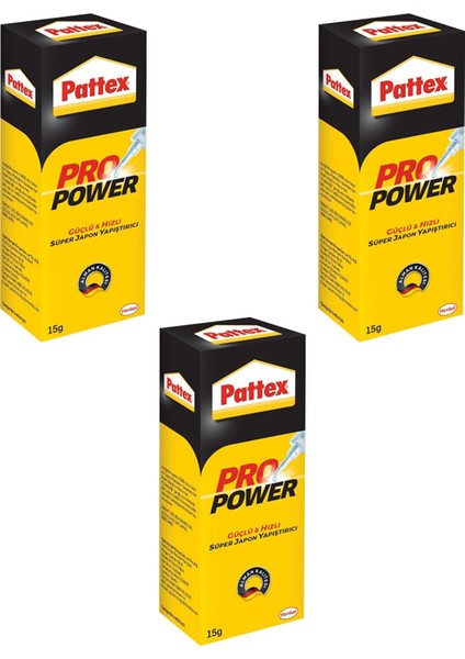 Pro Power Japon Yapıştırıcı 15GR 3 Adet