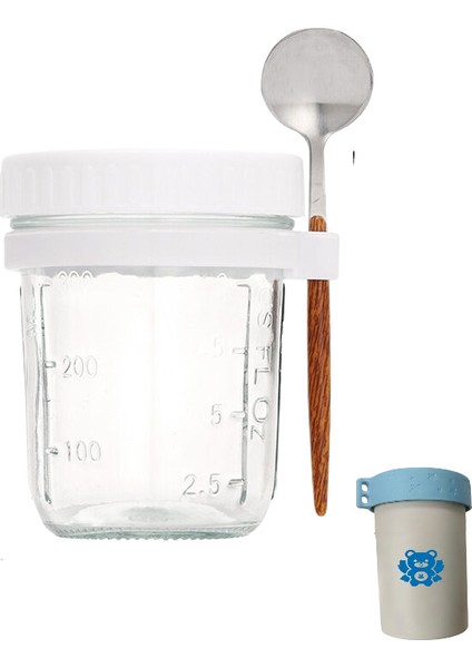 Portable Container With Lid And Spoon (Yurt Dışından)