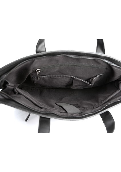 Iş Çantası Erkek Çanta Evrak Çantası Moda Omuz Çantası Crossbody Çanta Ekose (Yurt Dışından)