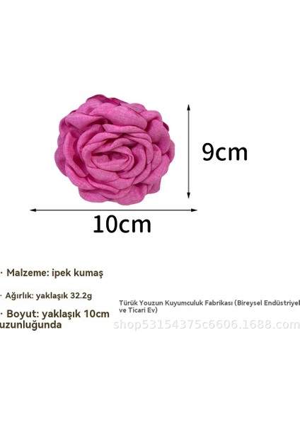 Küçük Gül Saç Tokası (Yurt Dışından) fiyatları