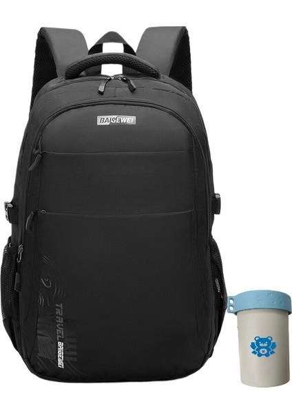 Sırt Çantası Büyük Kapasiteli Erkek Çok Fonksiyonlu Erkek Sırt Çantası Iş Sırt Çantası Erkek Bilgisayar Çantası (Yurt Dışından)