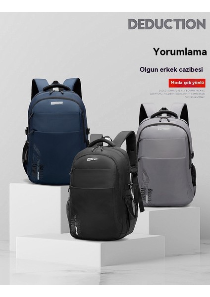 Sırt Çantası Büyük Kapasiteli Erkek Çok Fonksiyonlu Erkek Sırt Çantası Iş Sırt Çantası Erkek Bilgisayar Çantası (Yurt Dışından) fiyatları