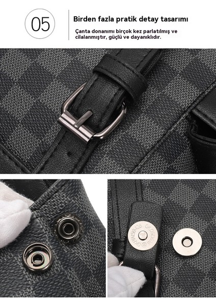 Erkek Sırt Çantası Moda Seyahat Çantası Trendy Marka Büyük Kapasiteli Bilgisayar Okul Çantası Iş (Yurt Dışından) indirimleri