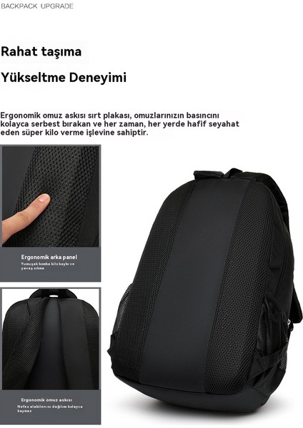 Sırt Çantası Erkek Büyük Kapasiteli Bilgisayar Çantası Üniversite Öğrencisi Sırt Çantası (Yurt Dışından) fiyatları