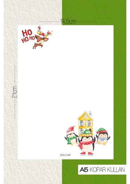 Yeni Yıl Düz Notepad 05 Günlük Planlayıcı, Defter, To Do List, Not Defteri, Ajanda