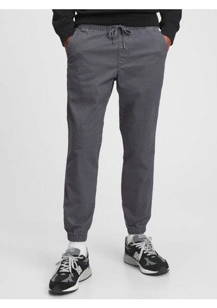 Erkek Gri Gapflex Essential Jogger Pantolon