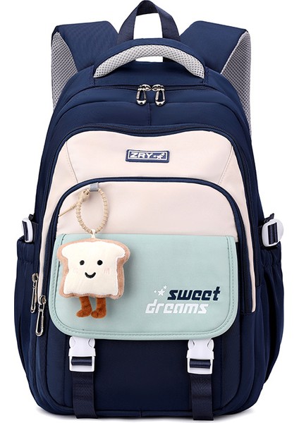 Kadın Yüksek Kaliteli Ortaokul Okul Çantası/lise Öğrencisi Büyük Kapasiteli Sırt Çantası/üniversite Öğrencisi Moda Rahat Sırt Çantası D484 (Yurt Dışından)