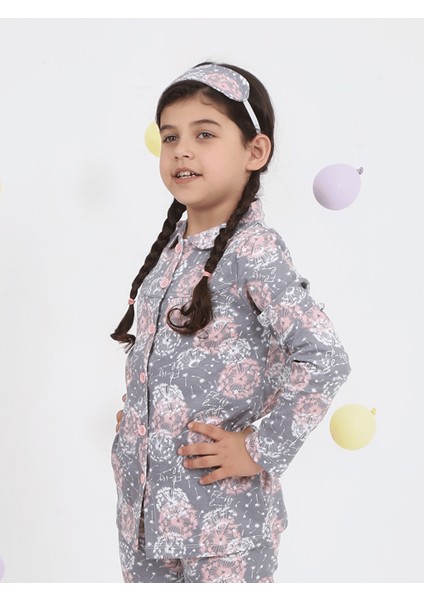 Bebe Yaka Düğmeli Kız Çocuk Pijama Takımı fiyatları