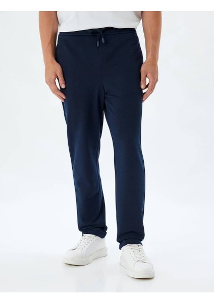5WAM40007HK Koton Erkek Eşofman Alt Lacivert