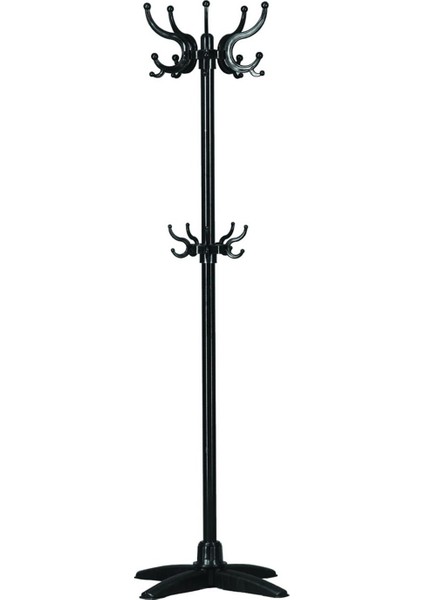 Siyah Ayaklı Portmanto Askılık