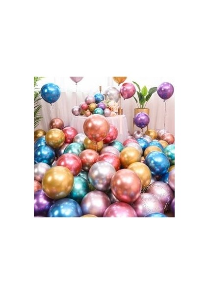Unicorn Balon Rose Gold Krom Parlak Balonlu Kolay Kurulum Karşılama Seti fırsatları