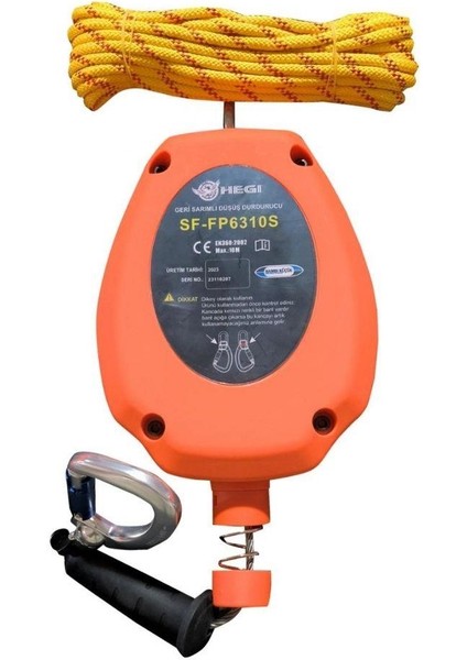 Hegı Gerı Sarımlı Düsüs Durdurucu 10 mt