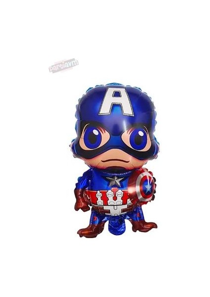 Kaptan Amerika Balon Marvel Karşılama Seti Captain America Rakam Balon Süper Kahramanlar Balon Seti fiyatları