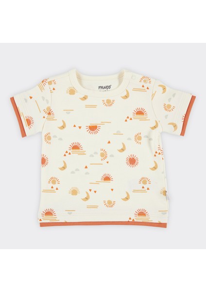 Yenidoğan Baskılı Kısa Kollu Tişört