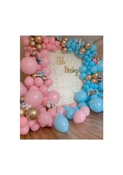 Cinsiyet Partisi Balon Seti Kız Mı Erkek Mi Balon Seti