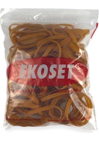 Kalın Para Lastiği 400 Adet 70 x 5 mm