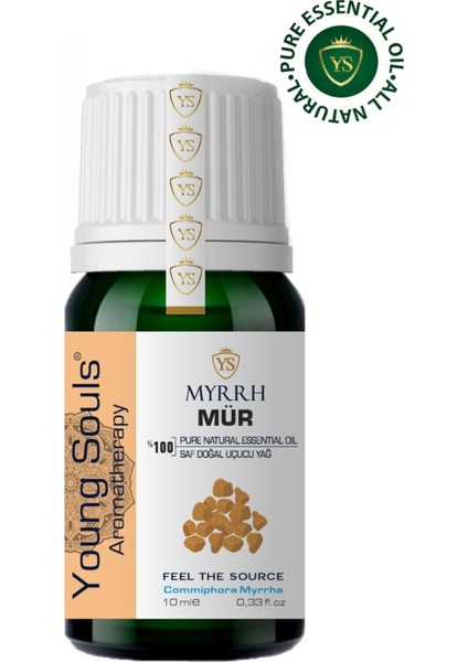 Aromatherapy Myrrh Essential Oil Mür Uçucu Yağ 10 ml