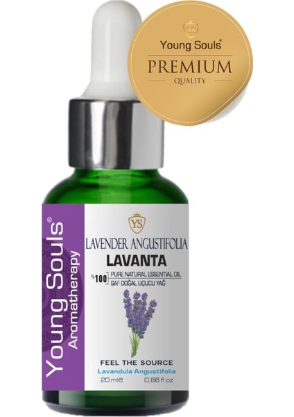 Aromatherapy Lavender Angustifolia France Essential Oil Lavanta Angustifolia Fransa Uçucu Yağ 20 ml